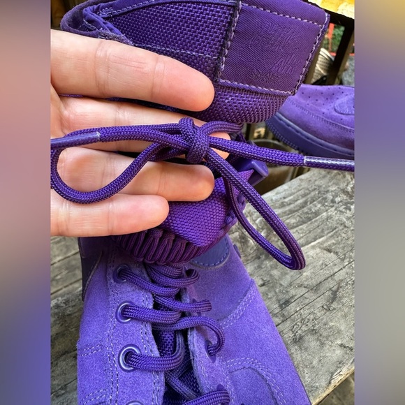 NIKE SF Air Force 1 High Court Purple 864024-500 Men's Size 8 CUTE! - Picture 6 of 16